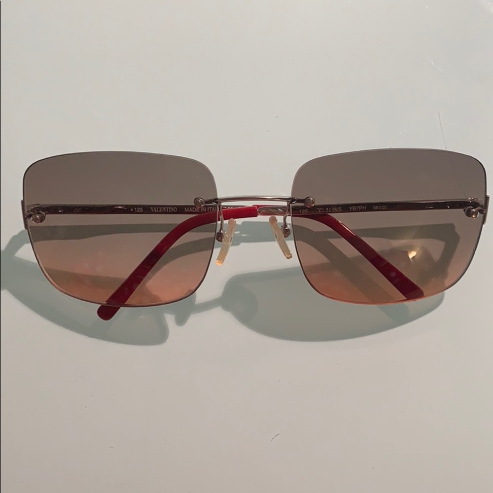 Authentic Valentino Gradient Sunglasses - image 1